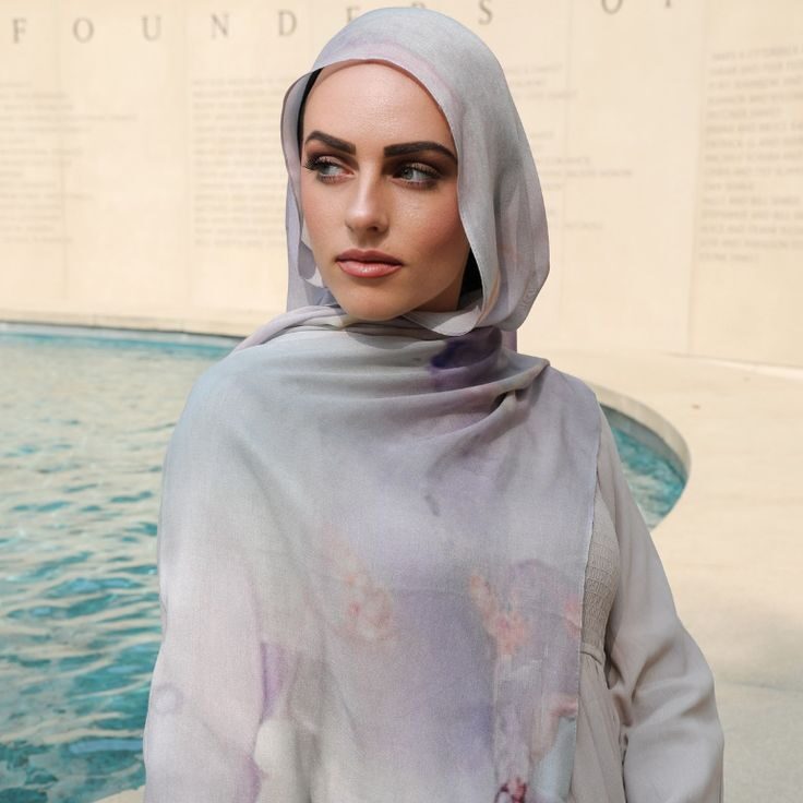 Home premium bamboo cotton hijab