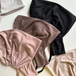 soft cotton under scarf cap