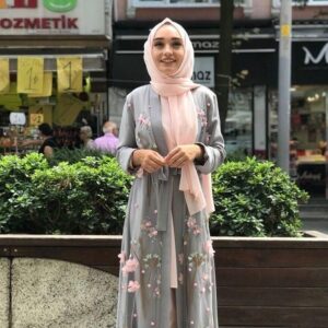 pearl embellished party hijab