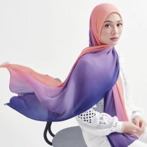 everyday bubble chiffon hijab